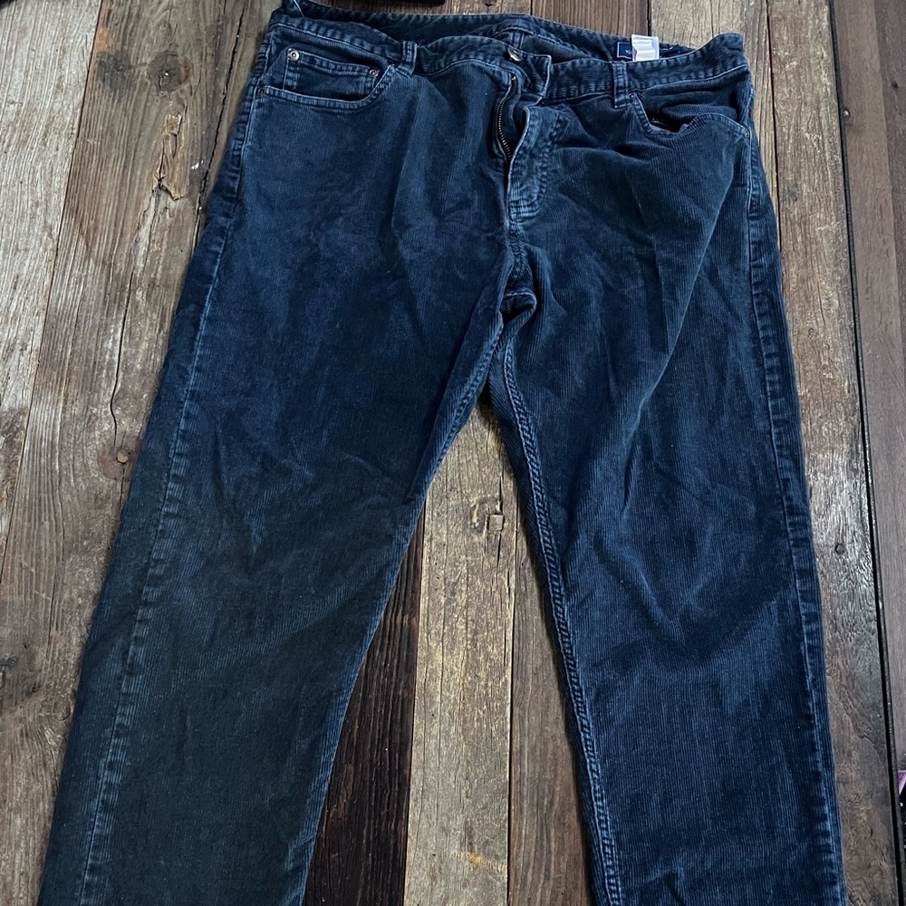 Vineyard Vines Corduroy Navy Pants - Size 36x30 - Worn 3x
